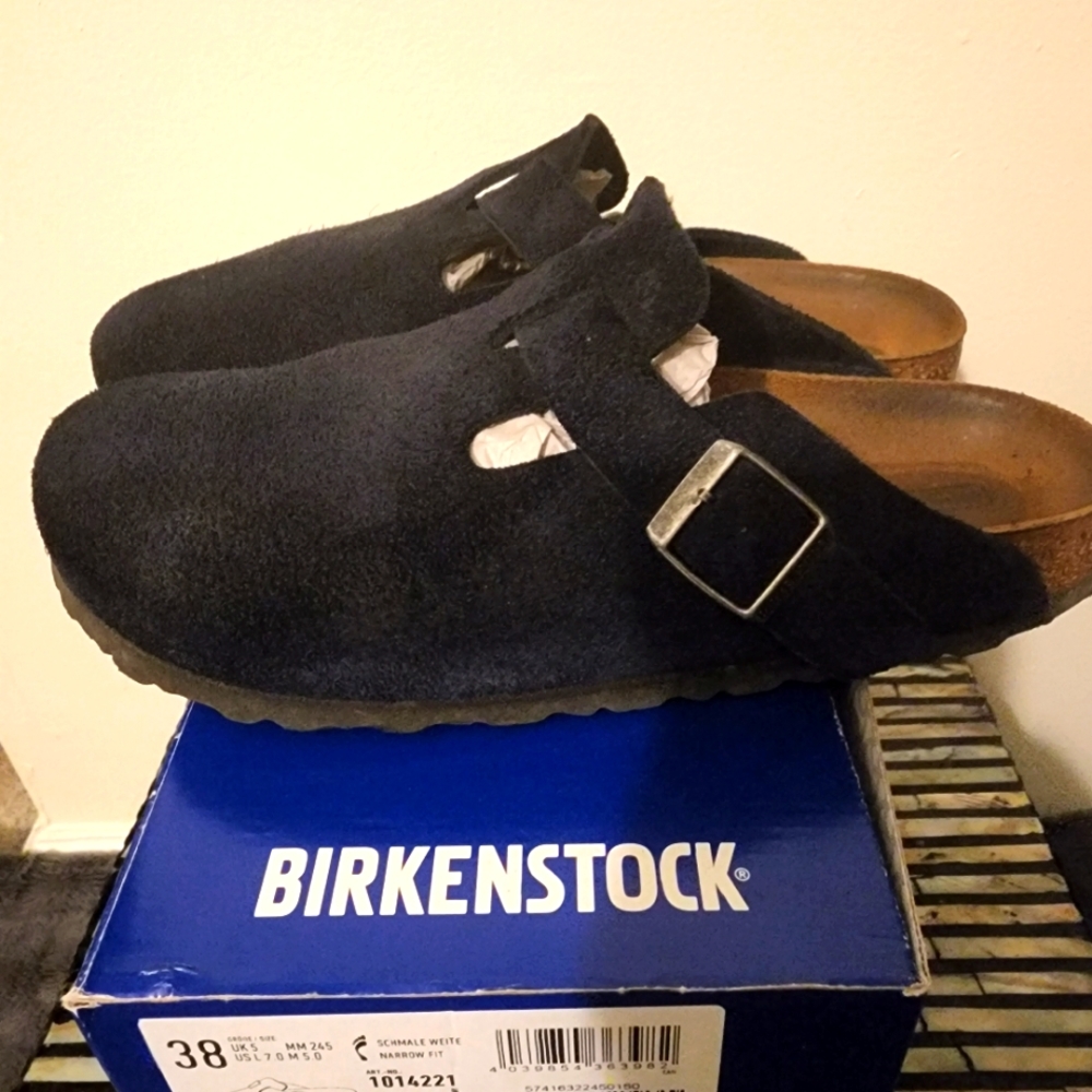 Birkenstock Navy Boston